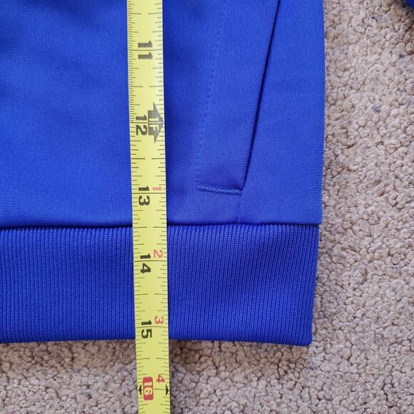 Adidas Classic Full Zip Toddler Boys 24M Royal Blue 3 Stripe Sweatsuit Tracksuit - Picture 7 of 10